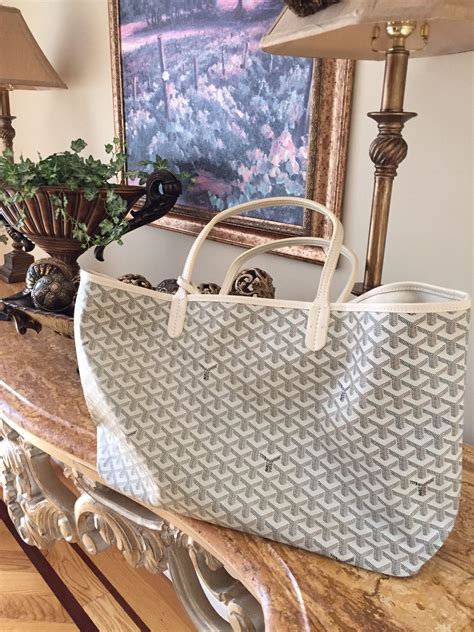 authentic Goyard st louis tote